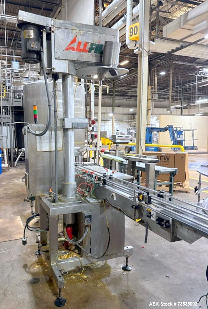 All-Fill Model SHA Auger Filler with Conveyor & Bottom-Up Fill – Used Packaging Machine