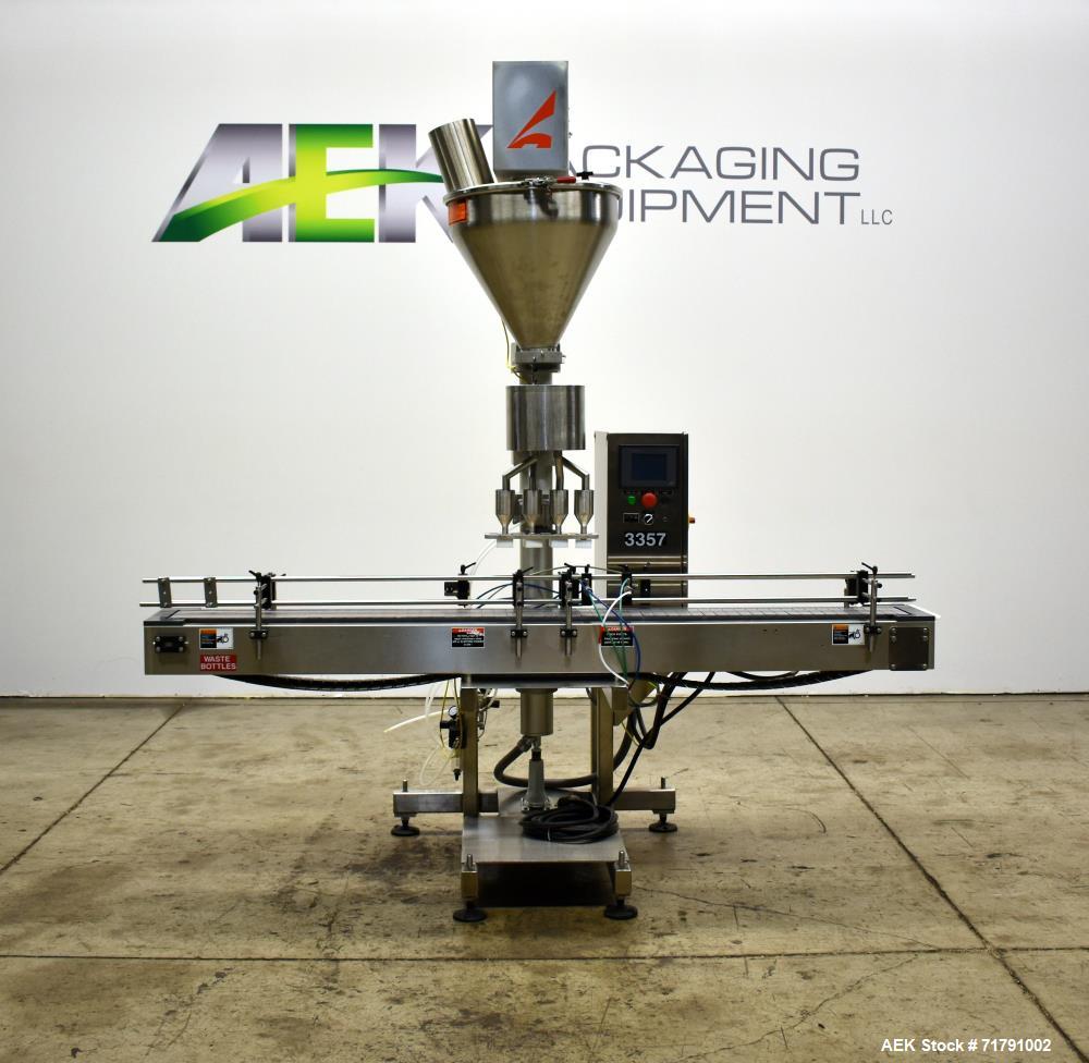 Used All-Fill Model SHAA-600 Automatic Inline Auger Filler