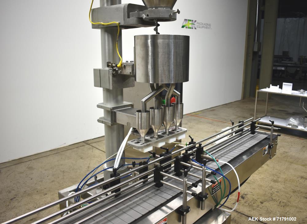 Used All-Fill Model SHAA-600 Automatic Inline Auger Filler