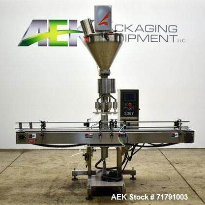 Used All-Fill Model SHAA-600 Automatic Inline Auger Filler