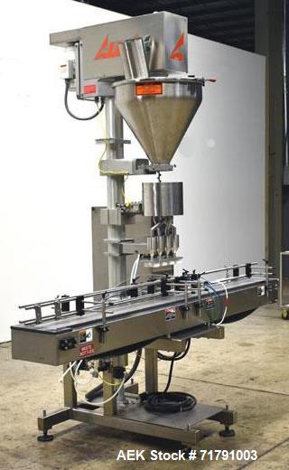 Used All-Fill Model SHAA-600 Automatic Inline Auger Filler