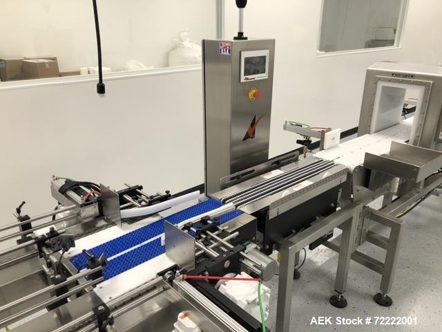 Used All Fill Model TAA-600 Dual Lane Servo Driven Auger Filling Line.