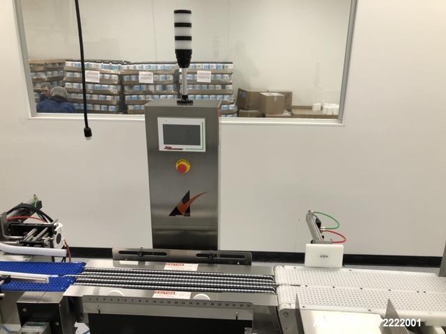 Used All Fill Model TAA-600 Dual Lane Servo Driven Auger Filling Line.