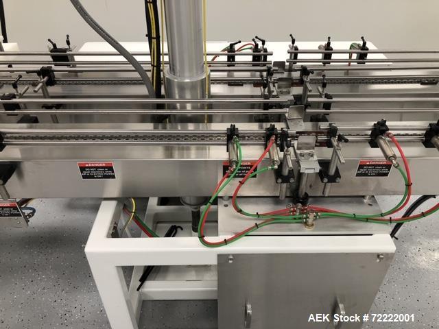Used All Fill Model TAA-600 Dual Lane Servo Driven Auger Filling Line.