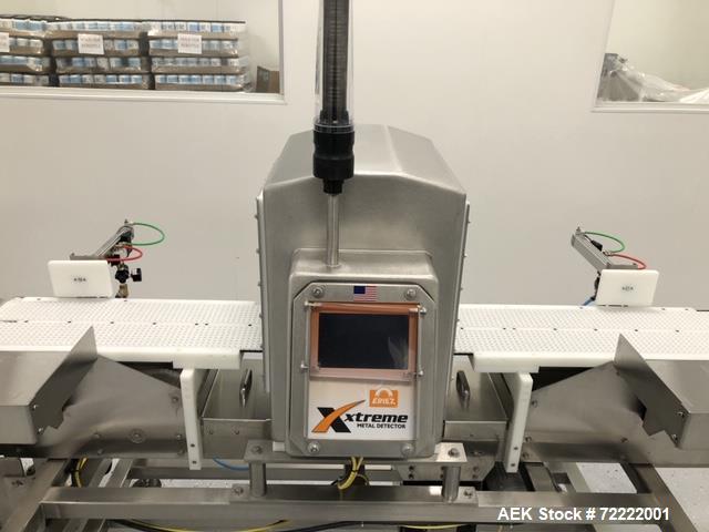Used All Fill Model TAA-600 Dual Lane Servo Driven Auger Filling Line.