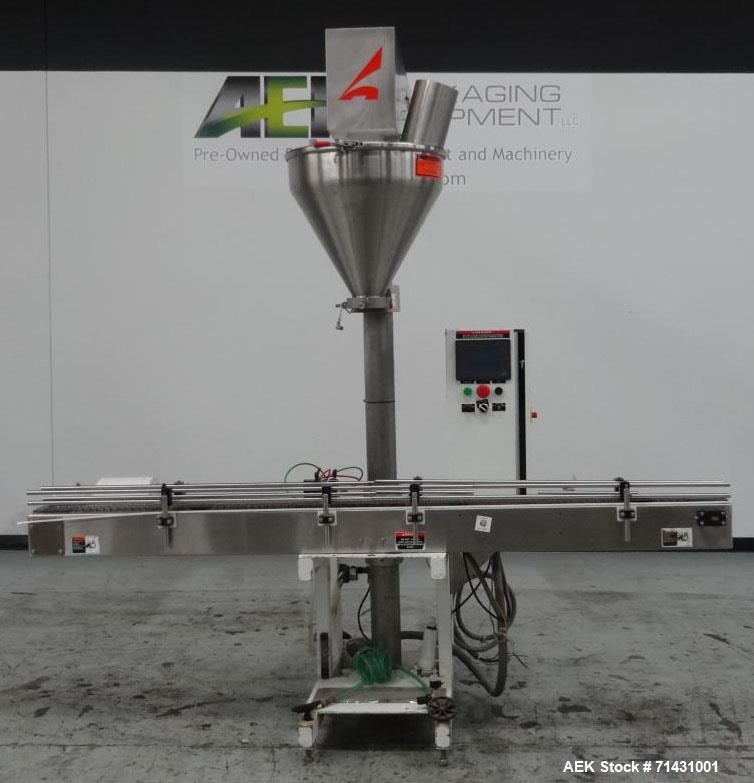 Used All Fill Model SHAA-600 Single Head Automatic Inline Auger Filler.