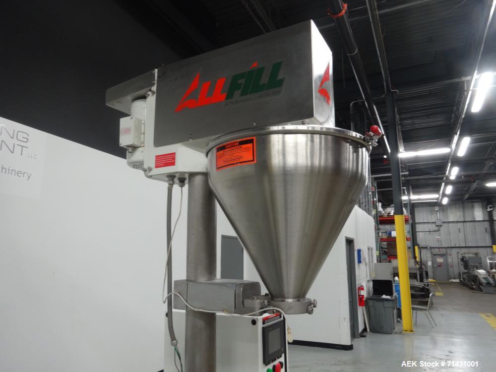 Used All Fill Model SHAA-600 Single Head Automatic Inline Auger Filler.