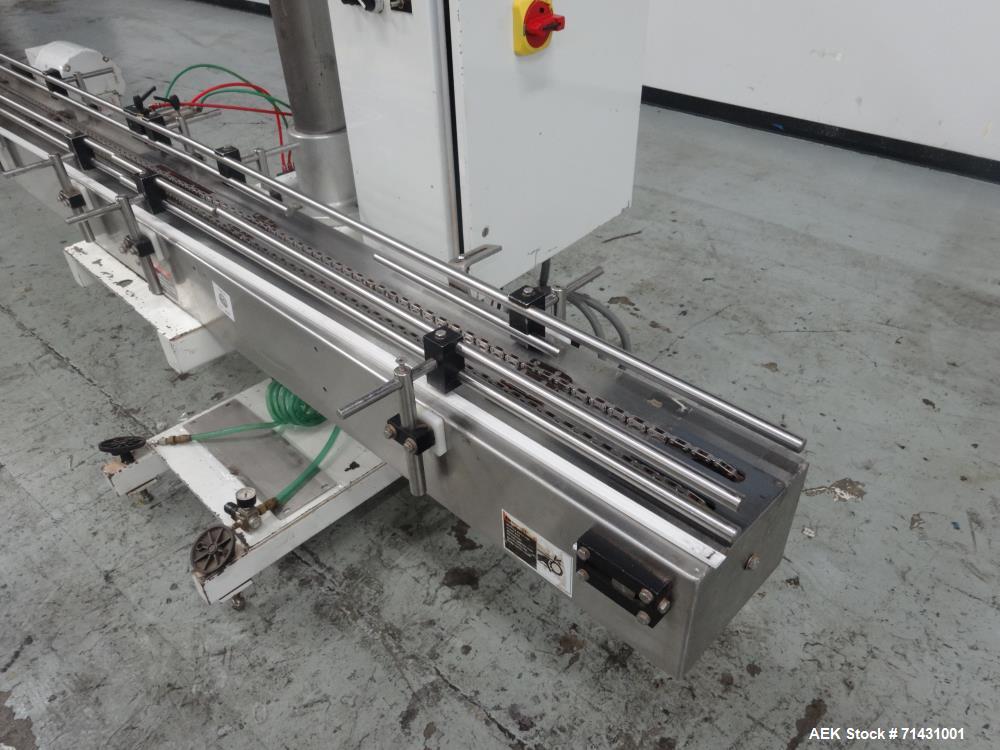 Used All Fill Model SHAA-600 Single Head Automatic Inline Auger Filler.