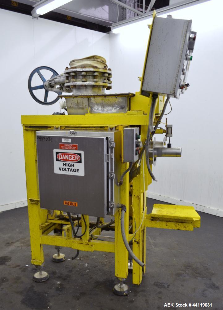 Used- W.G. Durant Model 100E Bulk Bag Filler / Auger Valve Bag Packer. 304 Stainless steel contact surfaces. Designed to fil...