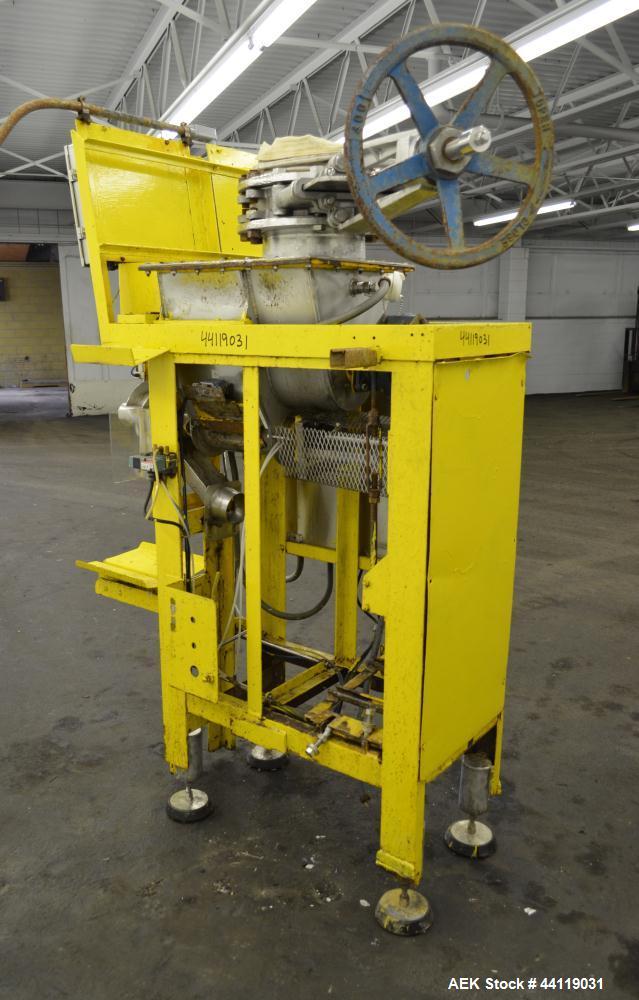 Used- W.G. Durant Model 100E Bulk Bag Filler / Auger Valve Bag Packer. 304 Stainless steel contact surfaces. Designed to fil...