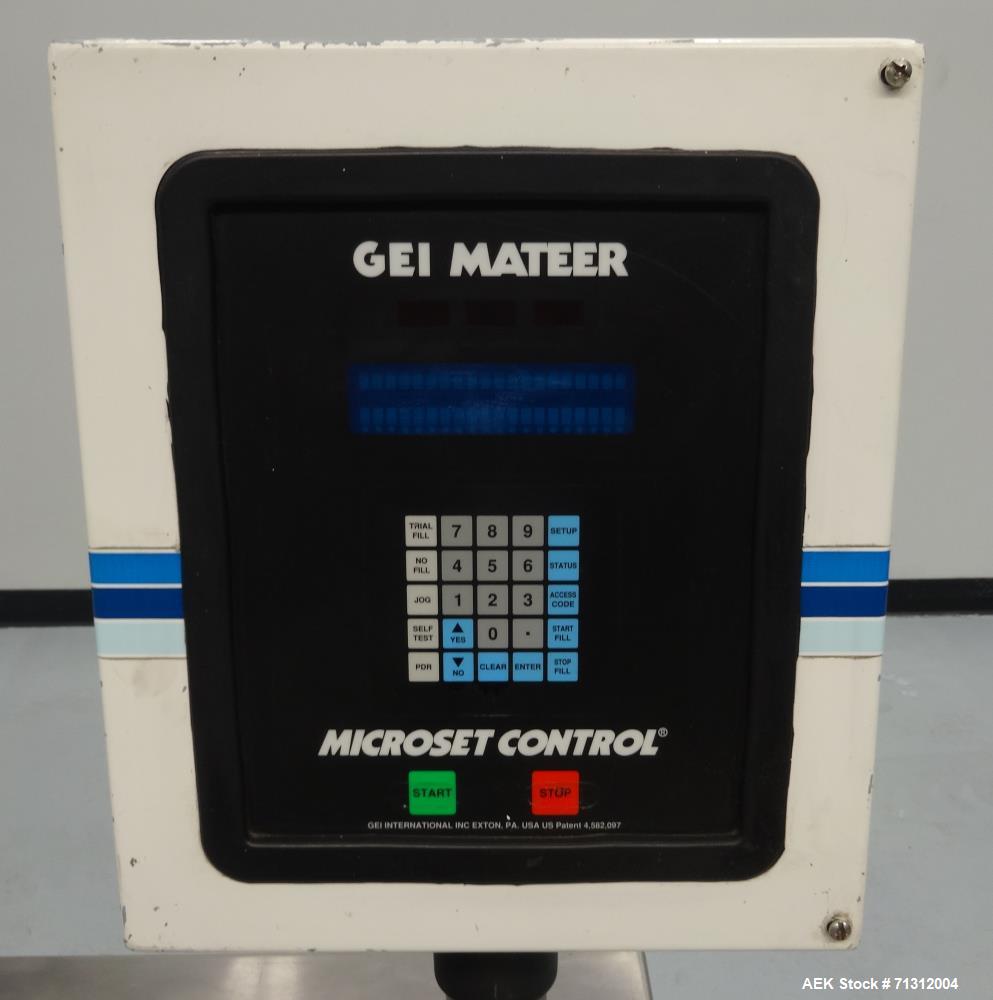 Used Mateer-Burt (Pneumatic Scale) Model 3930 "Neotron System" Powder Auger Fil