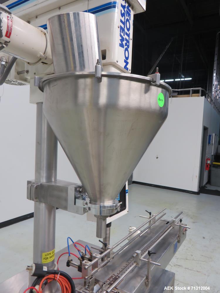 Used Mateer-Burt (Pneumatic Scale) Model 3930 "Neotron System" Powder Auger Fil