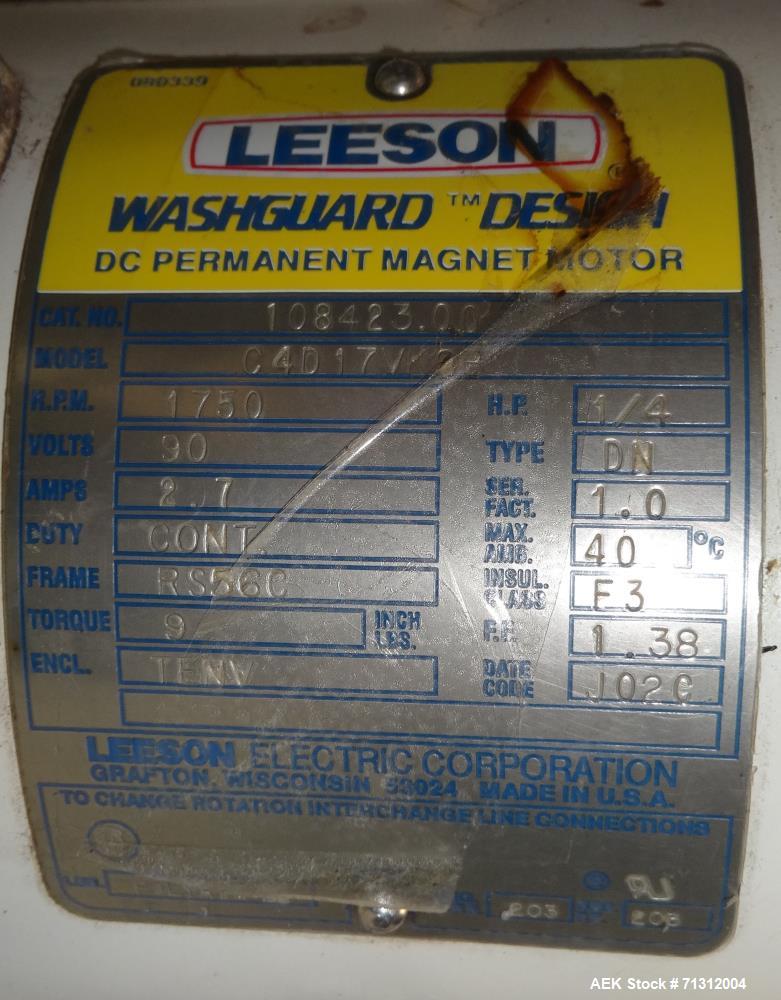 Used Mateer-Burt (Pneumatic Scale) Model 3930 "Neotron System" Powder Auger Fil