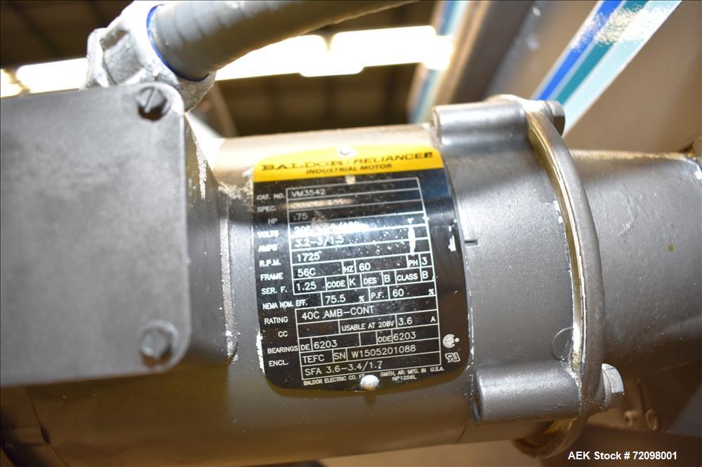 Used Mateer Burt  Dual-Head Powder Auger Filler, Model 4020