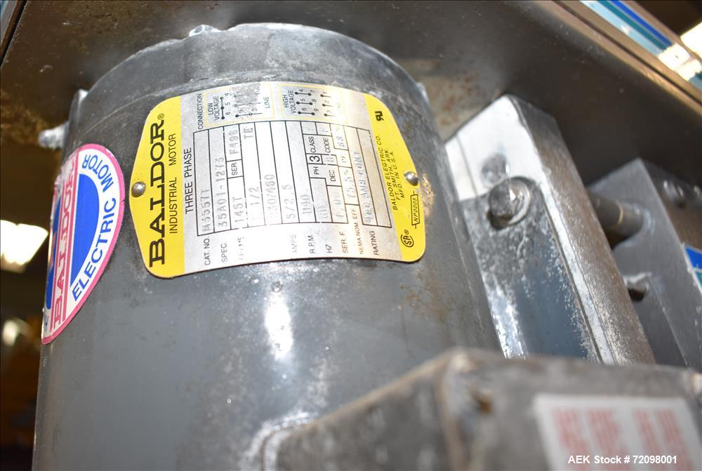 Used Mateer Burt  Dual-Head Powder Auger Filler, Model 4020