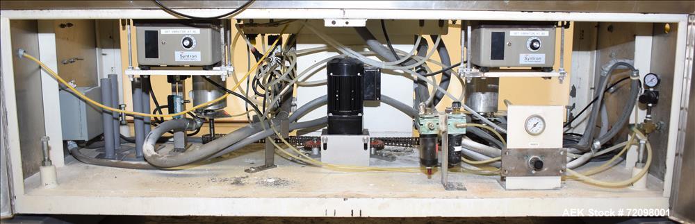 Used Mateer Burt  Dual-Head Powder Auger Filler, Model 4020