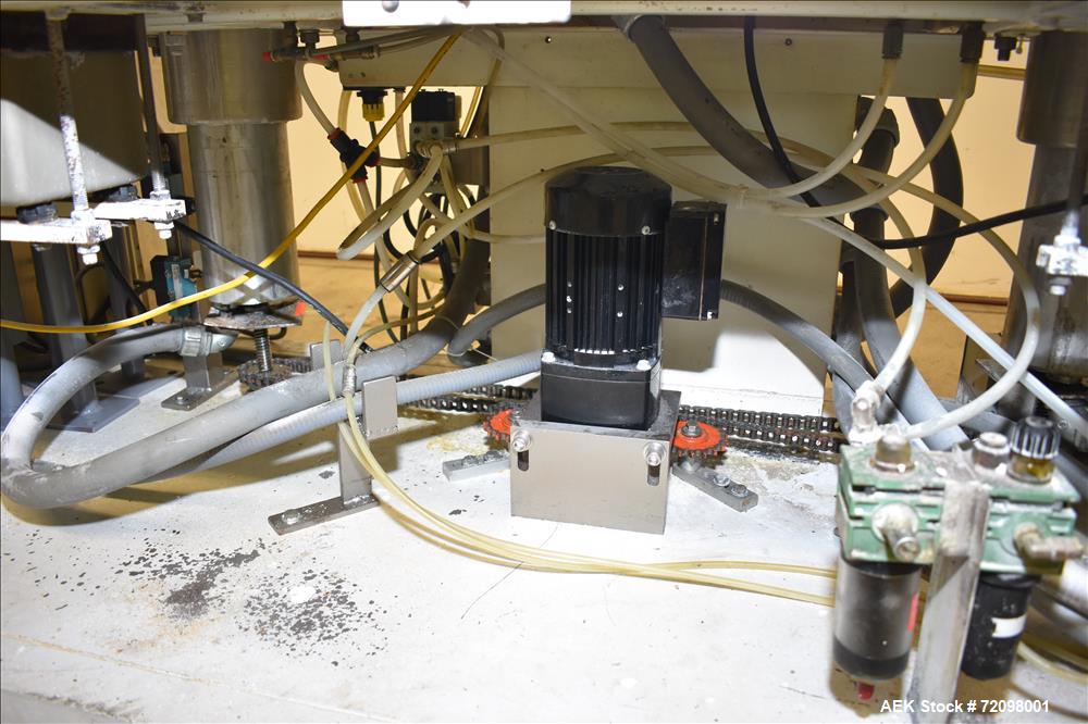 Used Mateer Burt  Dual-Head Powder Auger Filler, Model 4020