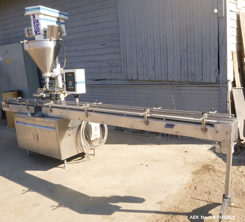 Used Mateer-Burt Neotron 3020 Filling System – Powders, Liquids, Creams & Pastes