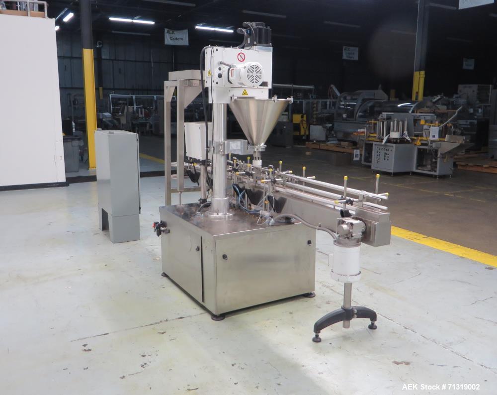 Used Pneumatic Scale Mateer Automatic Auger Filler with Check Weigh Stations