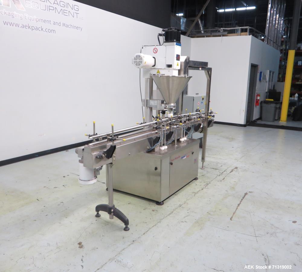 Used Pneumatic Scale Mateer Automatic Auger Filler with Check Weigh Stations