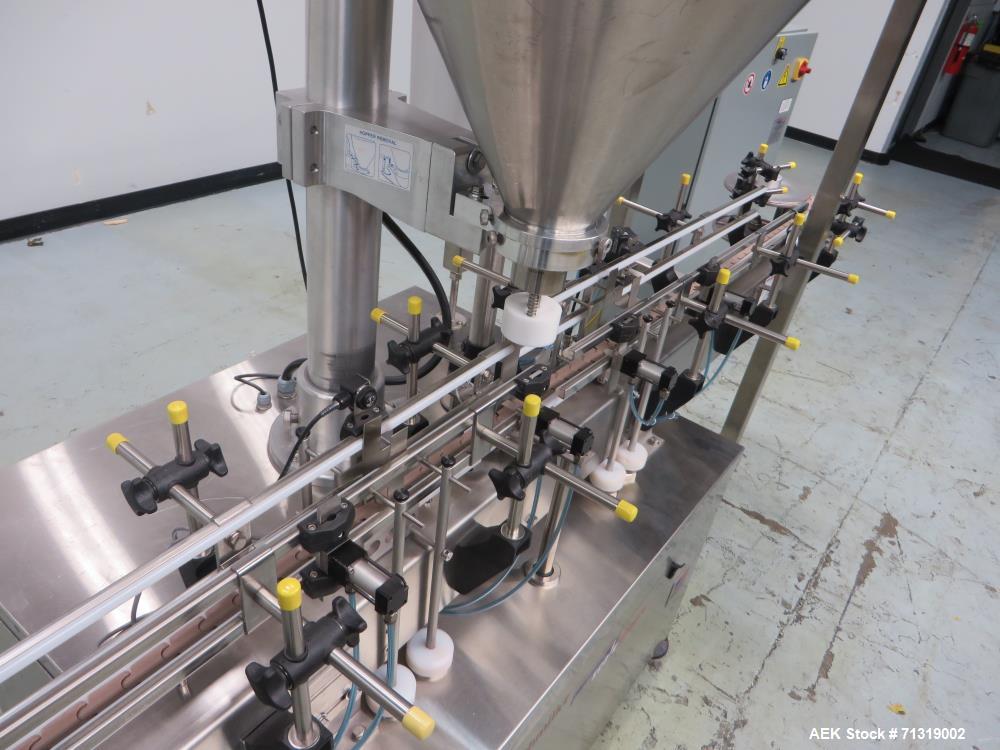 Used Pneumatic Scale Mateer Automatic Auger Filler with Check Weigh Stations