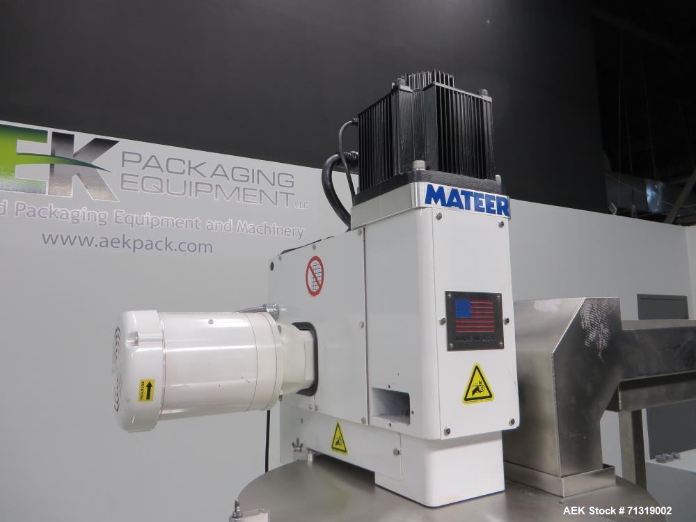 Used Pneumatic Scale Mateer Automatic Auger Filler with Check Weigh Stations