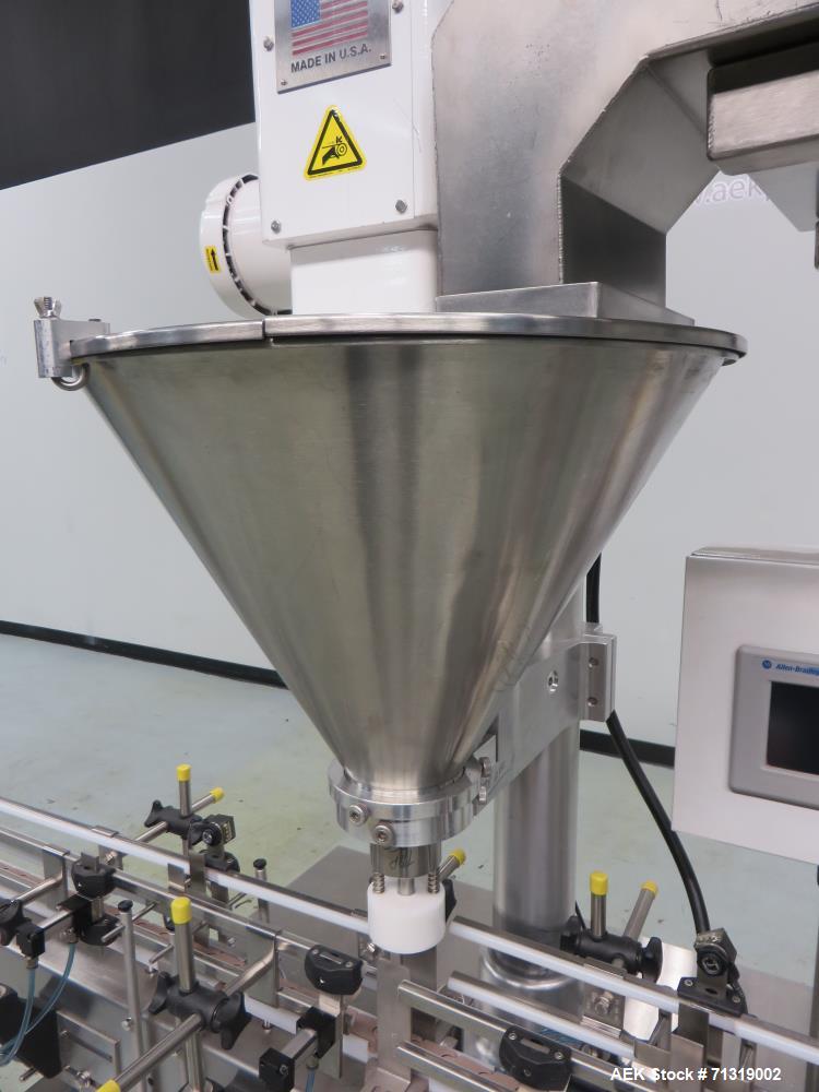 Used Pneumatic Scale Mateer Automatic Auger Filler with Check Weigh Stations