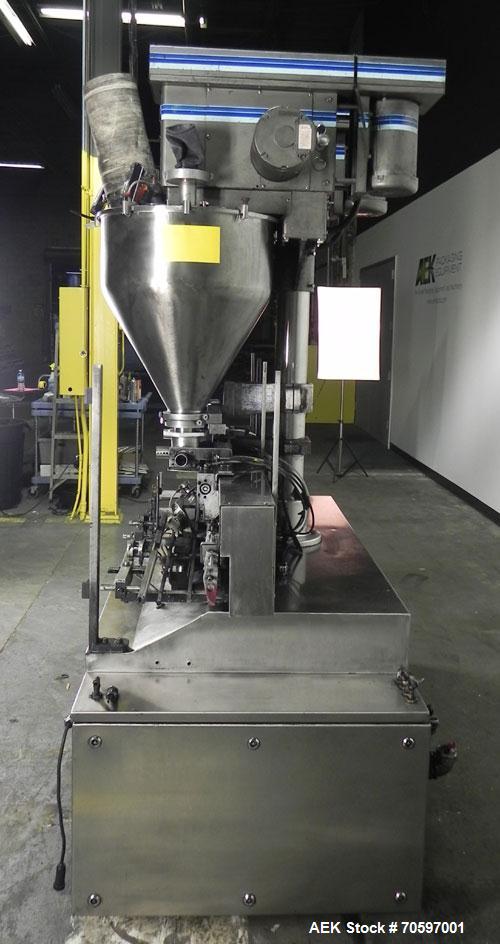 Used Mateer Burt (Pneumatic Scale Angelus) Model Neotron Dual Head Auger Filler