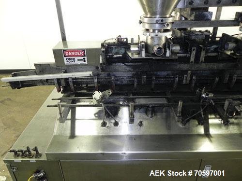 Used Mateer Burt (Pneumatic Scale Angelus) Model Neotron Dual Head Auger Filler