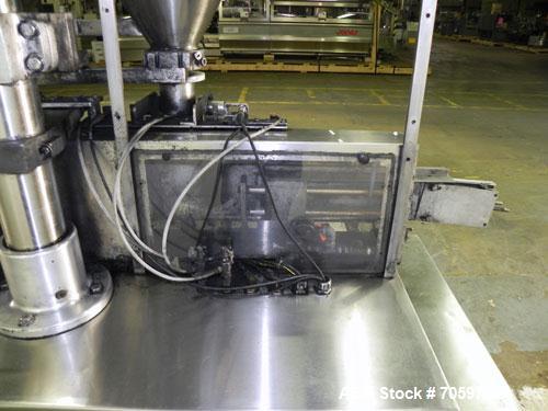 Used Mateer Burt (Pneumatic Scale Angelus) Model Neotron Dual Head Auger Filler