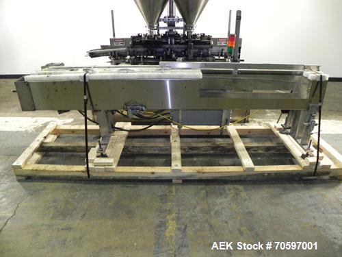 Used Mateer Burt (Pneumatic Scale Angelus) Model Neotron Dual Head Auger Filler
