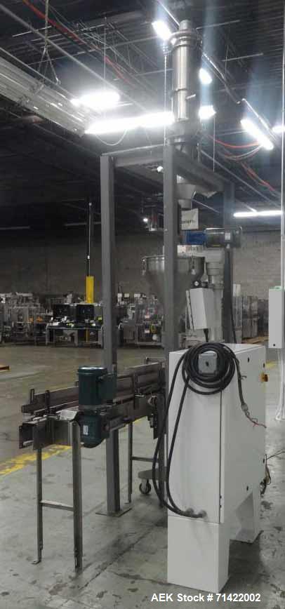 Used Nalbach Powder Auger Filler. Model NAF-1000-D