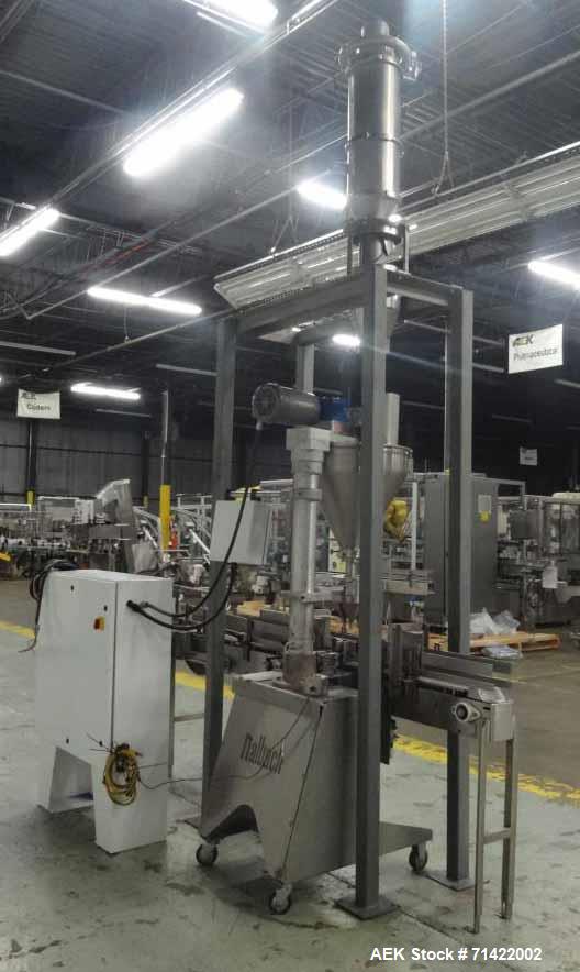 Used- Nalbach Powder Auger Filler. Model NAF-1000-D