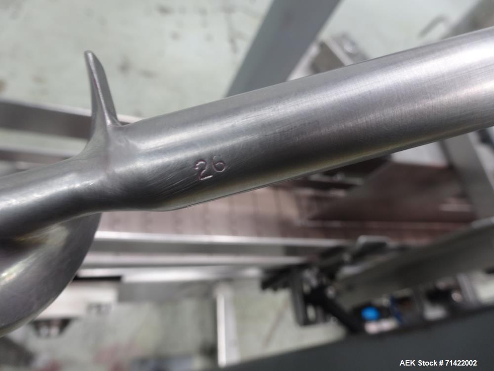 Used Nalbach Powder Auger Filler. Model NAF-1000-D