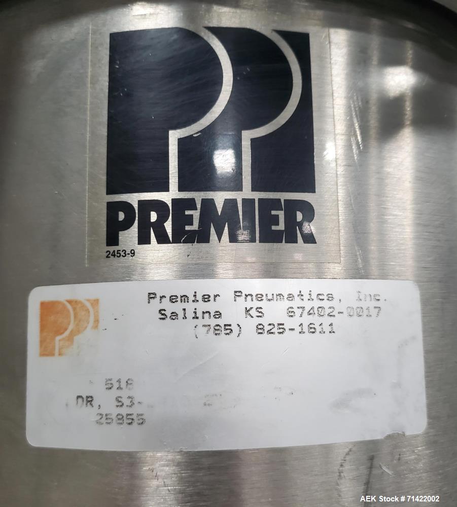 Used Nalbach Powder Auger Filler. Model NAF-1000-D