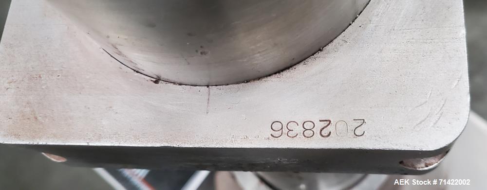 Used Nalbach Powder Auger Filler. Model NAF-1000-D