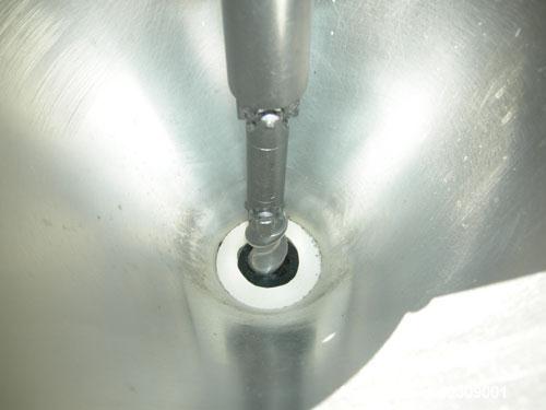 Used Image 4000 Quad Four Head Inline Auger Filling System. Each fillerhas a 22" diameter, 16 gallon, stainless steel agitated hopper. Has 6" diameter charge port on stainless steel cover with inspec...