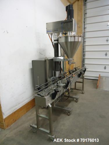 Used SpeeDee Model 3500S Stainless steel Auger Filler