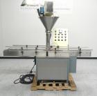 Used All-Fill Model SHA Automatic Inline Auger Filler. Capable of speeds up to 50 containers per minute (depending on size). Container size range: (diameter) up to 6