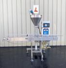 Used All-Fill B400 Inline Powder Filler | Automatic | Single Head | 8’ SS Conveyor | Allen-Bradley Controls