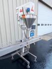 Used All-Fill B400 Inline Powder Filler | Automatic | Single Head | 8’ SS Conveyor | Allen-Bradley Controls