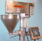 Used All Fill Model BM Automatic Single Head Auger Filler, CEREBUS II Control, 10gm to 1000gm filling range (depending on product and change parts). Speed: 5 to 25 fills per minute. 21
