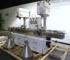 Used All Fill DHA Dual Head Automatic Inline Auger Filler, Model 100141. Capable of speeds up to 60 cpm depending on product. Has a 10' long dual chain type conveyor, driven by a 1/2 hp, 90 volt, 175...