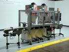 Used All Fill Model DHAA-S-V-600 automatic dual head inline auger filler. Servo driven fill heads with auxiliary agitation, Hopper level detectors, Servo driven timing helix for container conveying, ...