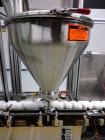 Used All Fill Model DHAA-S-V-600 automatic dual head inline auger filler. Servo driven fill heads with auxiliary agitation, Hopper level detectors, Servo driven timing helix for container conveying, ...