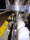 Used All Fill Model DHAA-S-V-600 automatic dual head inline auger filler. Servo driven fill heads with auxiliary agitation, Hopper level detectors, Servo driven timing helix for container conveying, ...