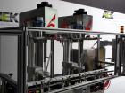 Used All Fill Model DHAA-S-V-600 automatic dual head inline auger filler. Servo driven fill heads with auxiliary agitation, Hopper level detectors, Servo driven timing helix for container conveying, ...