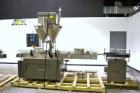 Used All-Fill Dual Head Automatic Container / Tub Filling Line. Line consists of: 48