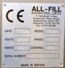 Used All-Fill Dual Head Automatic Container / Tub Filling Line. Line consists of: 48