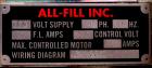 Used All-Fill Model SHA Automatic Inline Auger Filler